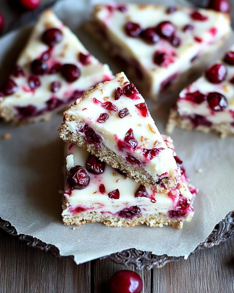 Cranberry Bliss Bars Recipe