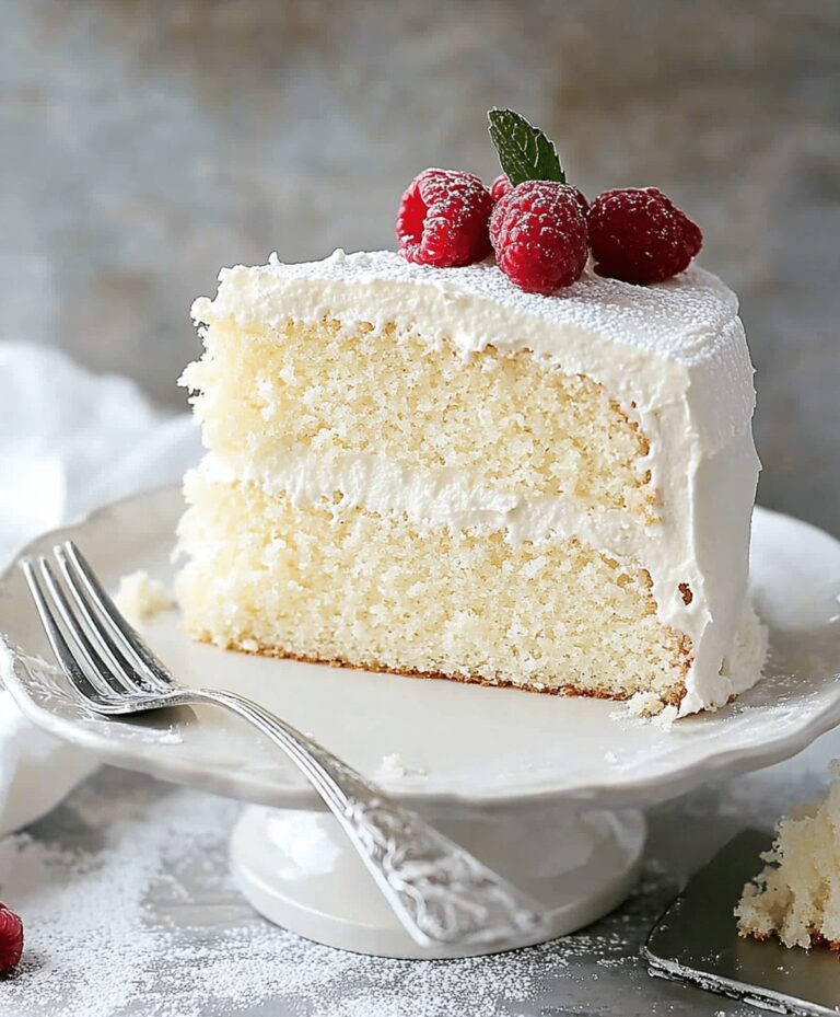 The Perfect White Cake Recipe