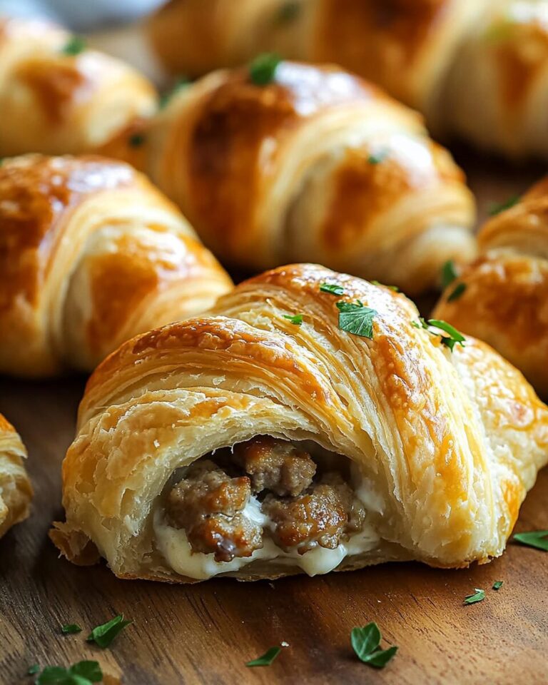 Sausage Cream Cheese Crescents Recipe