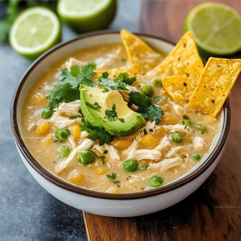 Creamy Crockpot White Chicken Chili Recipe