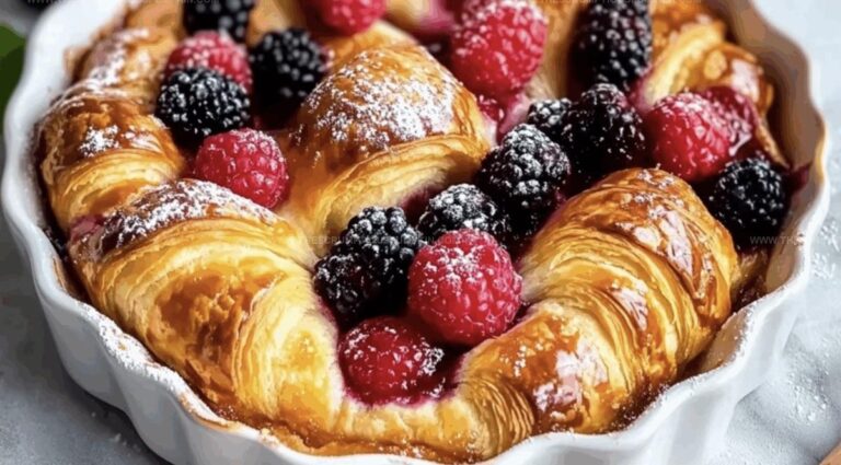 Butter-Soft Berry Croissant Bake Recipe