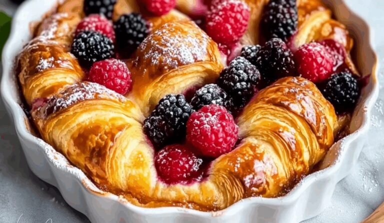 Butter-Soft Berry Croissant Bake Recipe