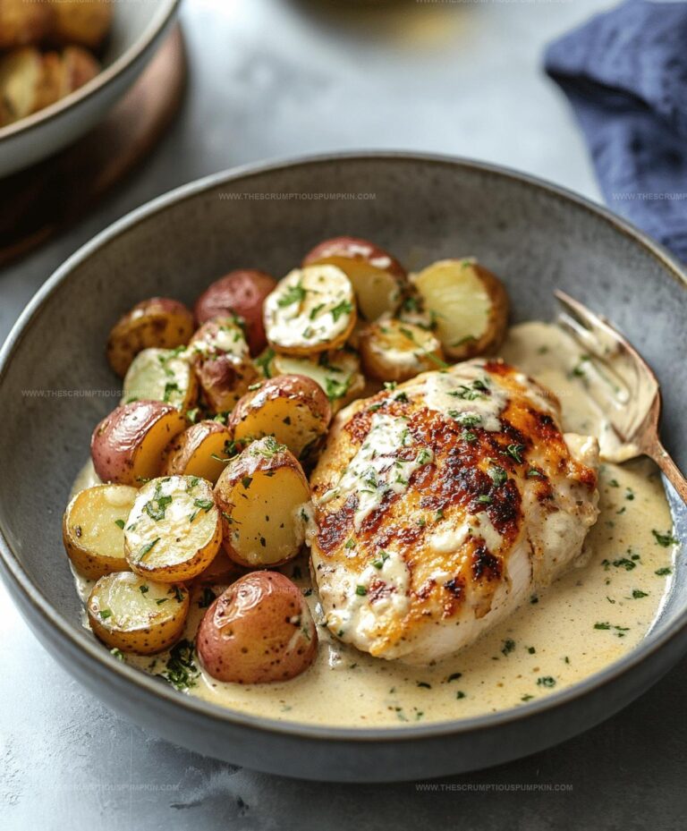 Chicken And Potatoes With Dijon Cream Sauce Recipe
