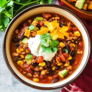 Slow Cooker Turkey Chili Recipe