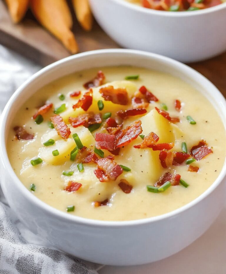 Creamy Potato Soup With Bacon Recipe