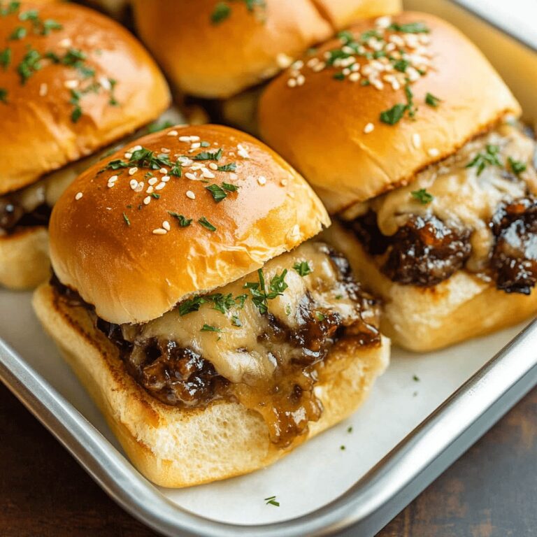 French Dip Sliders Recipe