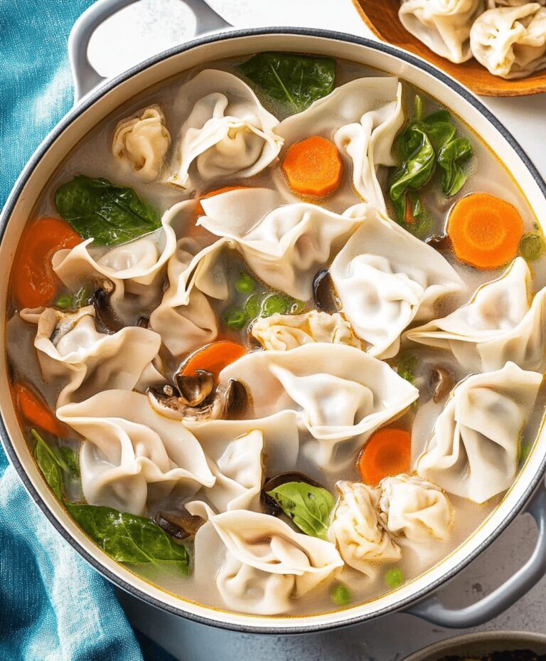 Crafted Wonton Soup Recipe