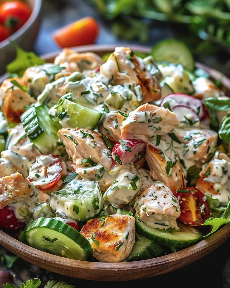 Invigorating Tzatziki Chicken Salad Recipe