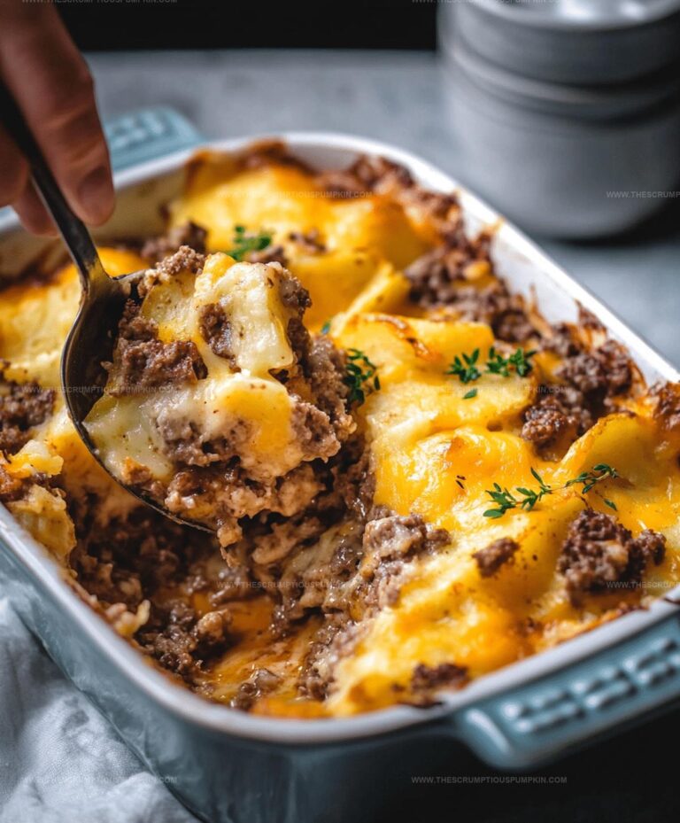 Hamburger And Potato Casserole Recipe