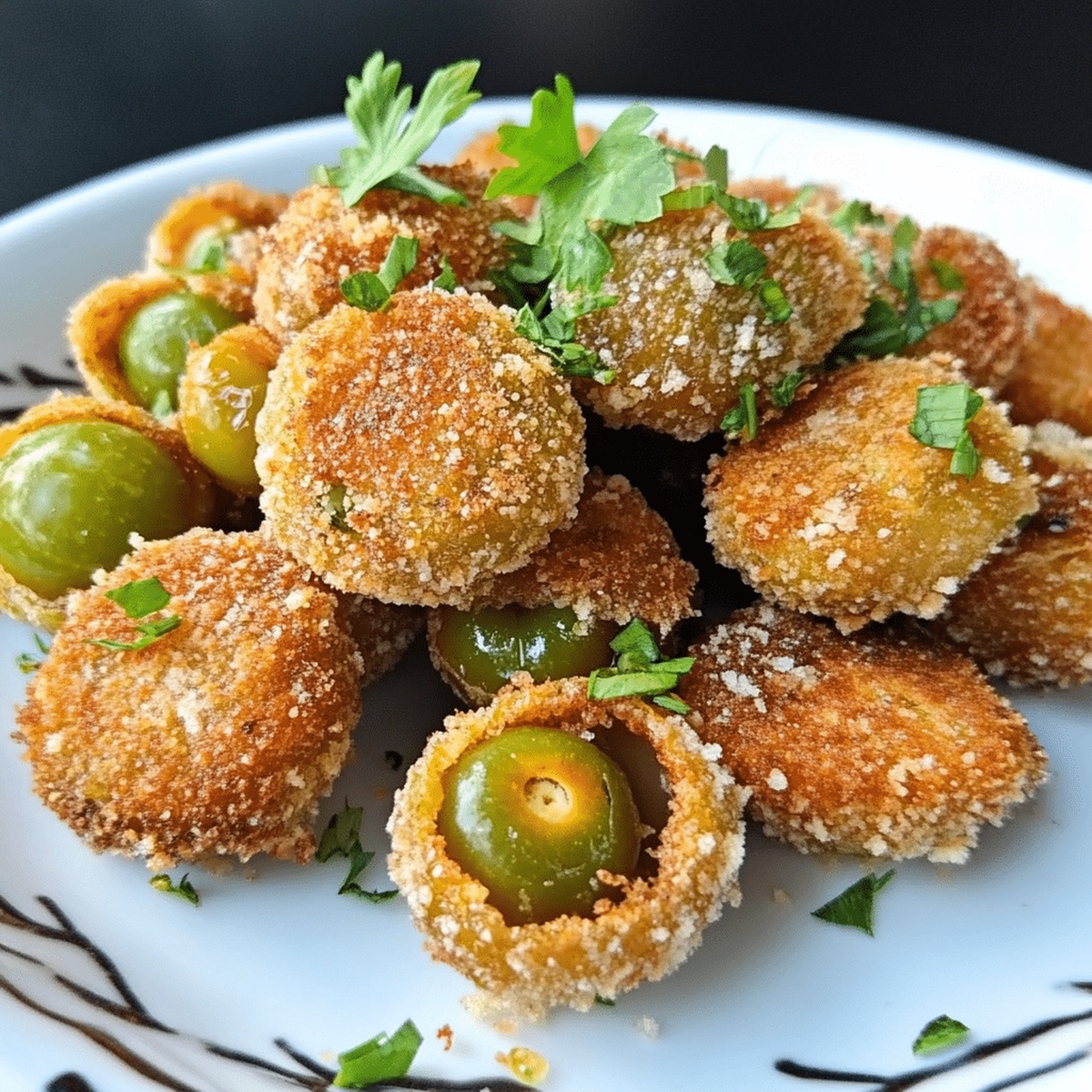 Fried Green Cherry Tomatoes Recipe