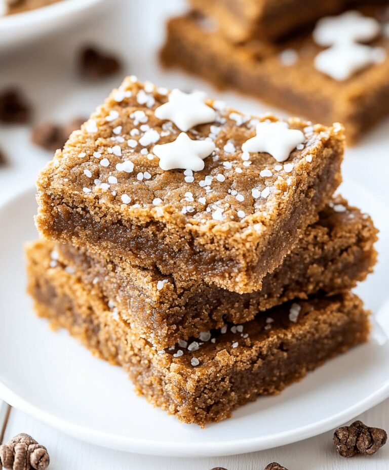 Gingerbread Cookie Bars Recipe