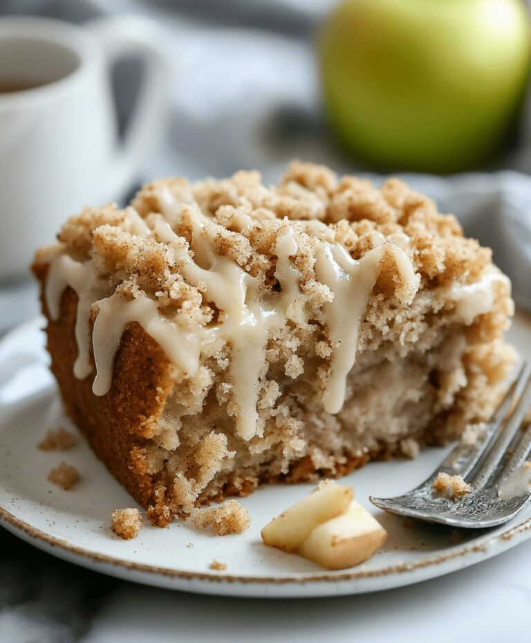 Apple Coffee Cake With Crumb Topping Recipe