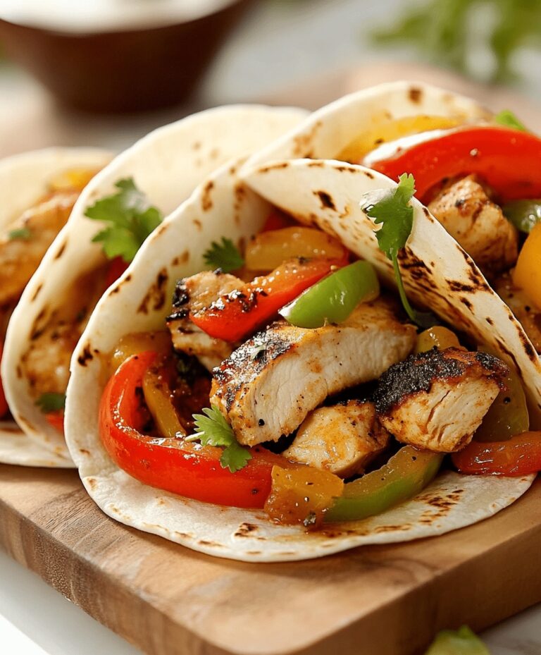 The Chicken Fajitas Recipe