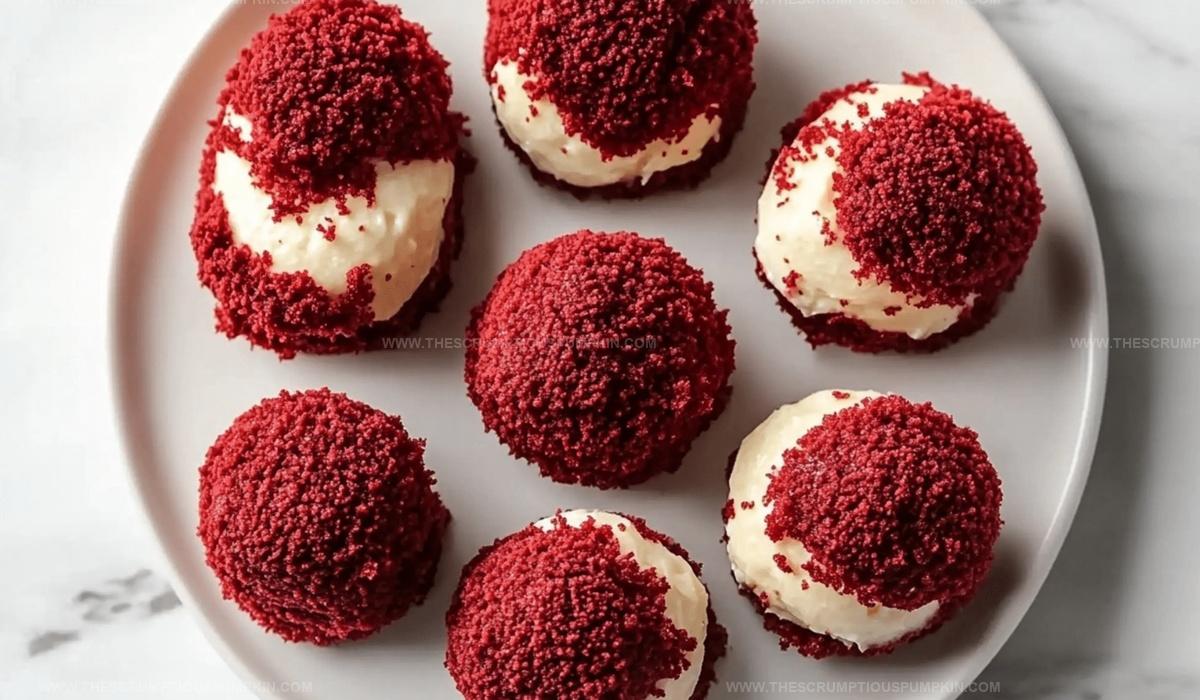 Red Velvet Cheesecake Bites Recipe