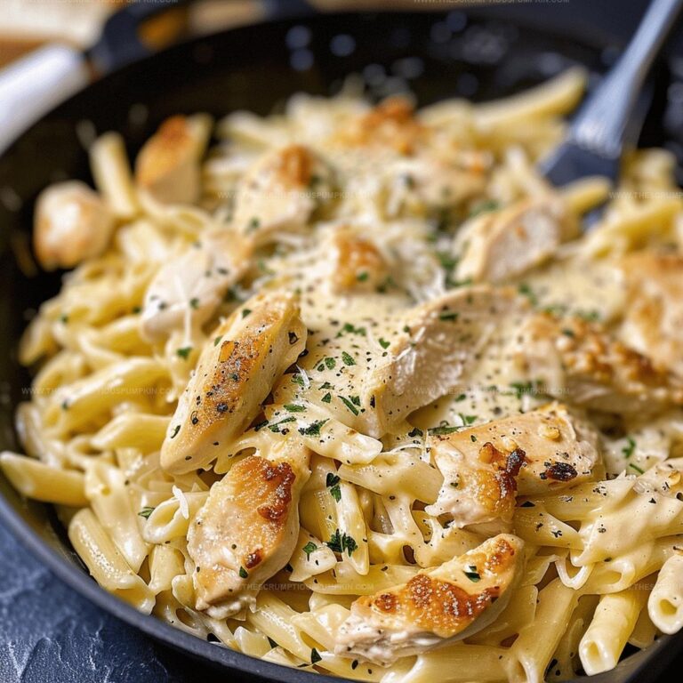 Creamy Garlic Parmesan Chicken Pasta Recipe