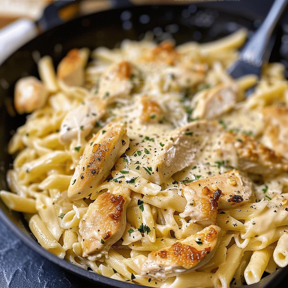 Creamy Garlic Parmesan Chicken Pasta Recipe