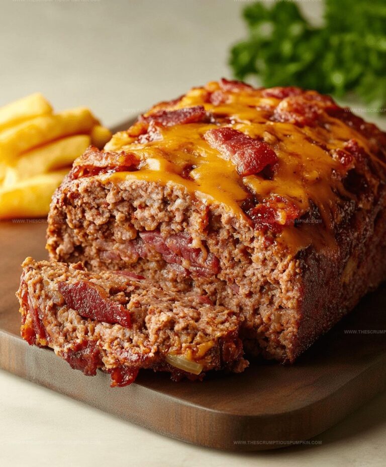 Bbq Bacon Cheeseburger Meatloaf Recipe