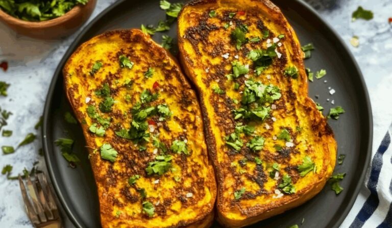 Spiced Masala French Toast Recipe