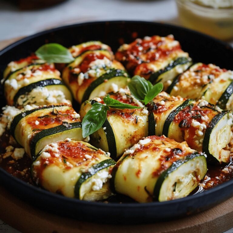 Zucchini Ricotta Rolls Recipe