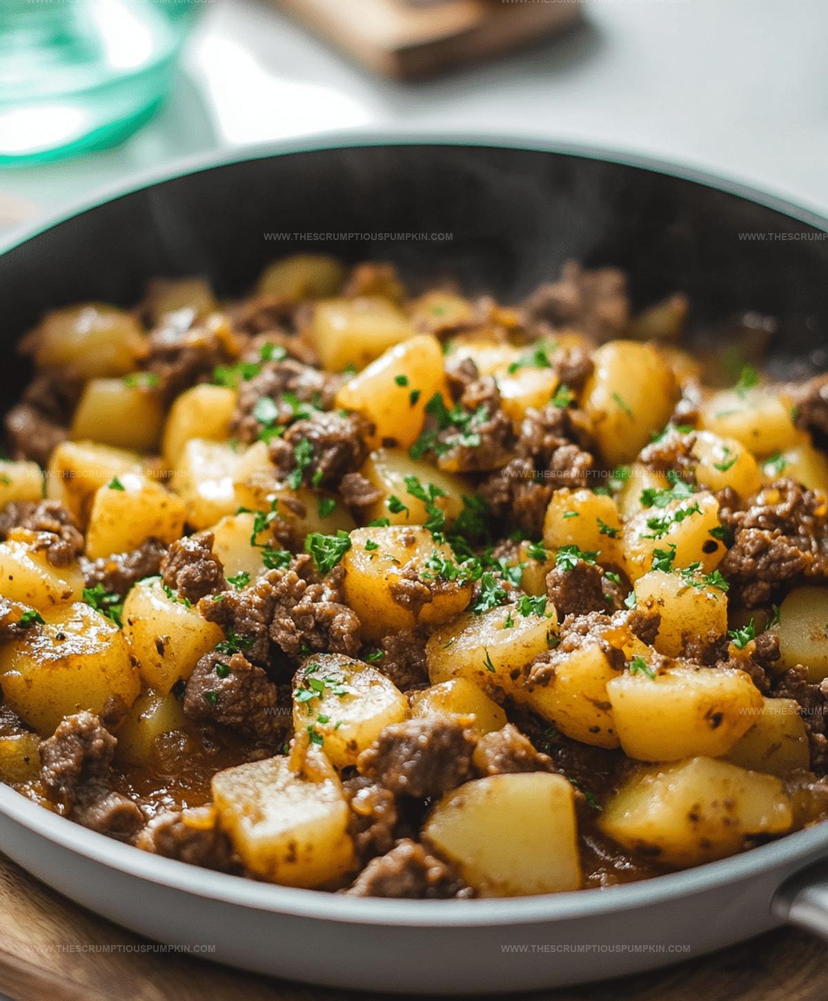Beef And Potatoes Skillet Recipe