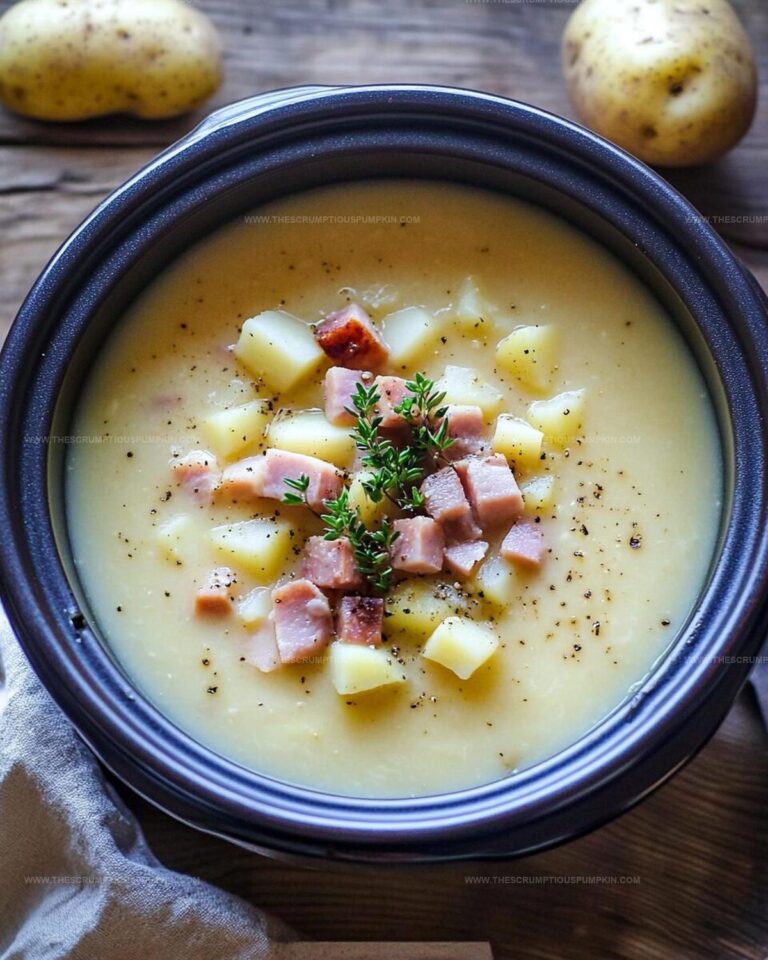 Creamy Ham and Potato Comfort Soup Recipe