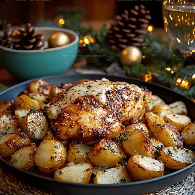 Aromatic Garlic Parmesan Chicken And Potatoes Recipe