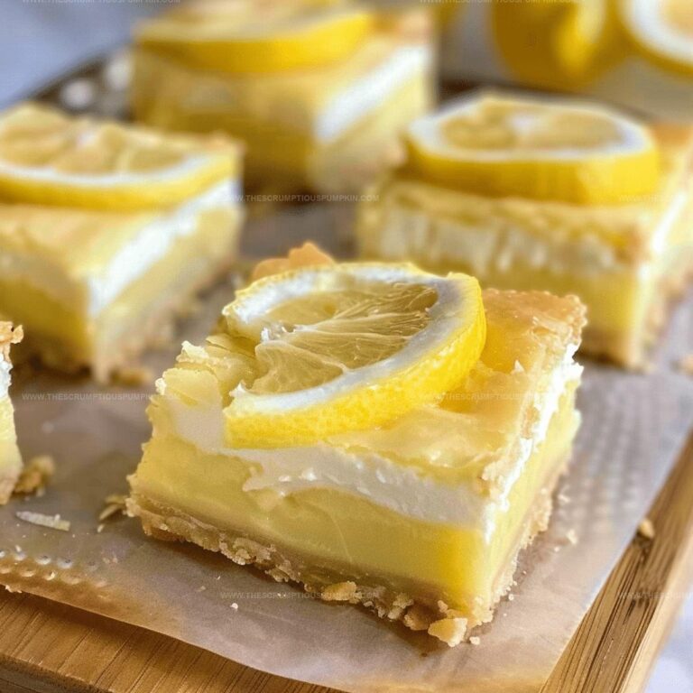 Cream Cheese Lemon Bars Recipe
