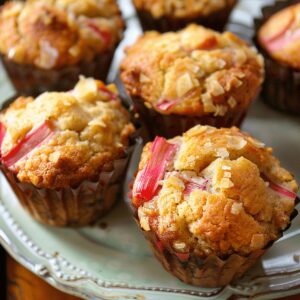 Rhubarb Muffins Recipe