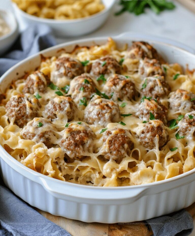 Swedish Meatball Casserole Recipe