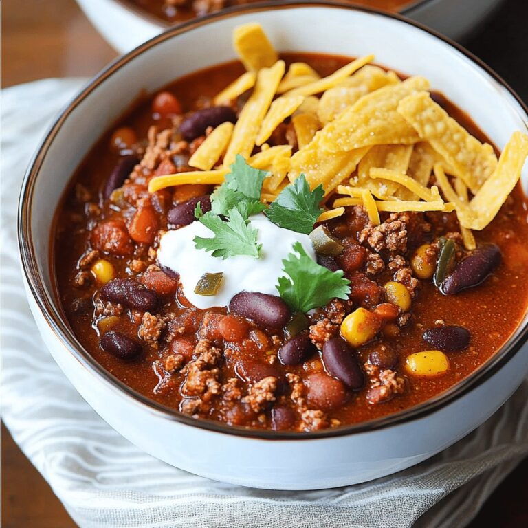 Easy Slow Cooker Chili Recipe