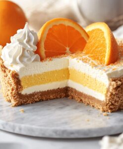 No Bake Orange Creamsicle Cheesecake Recipe