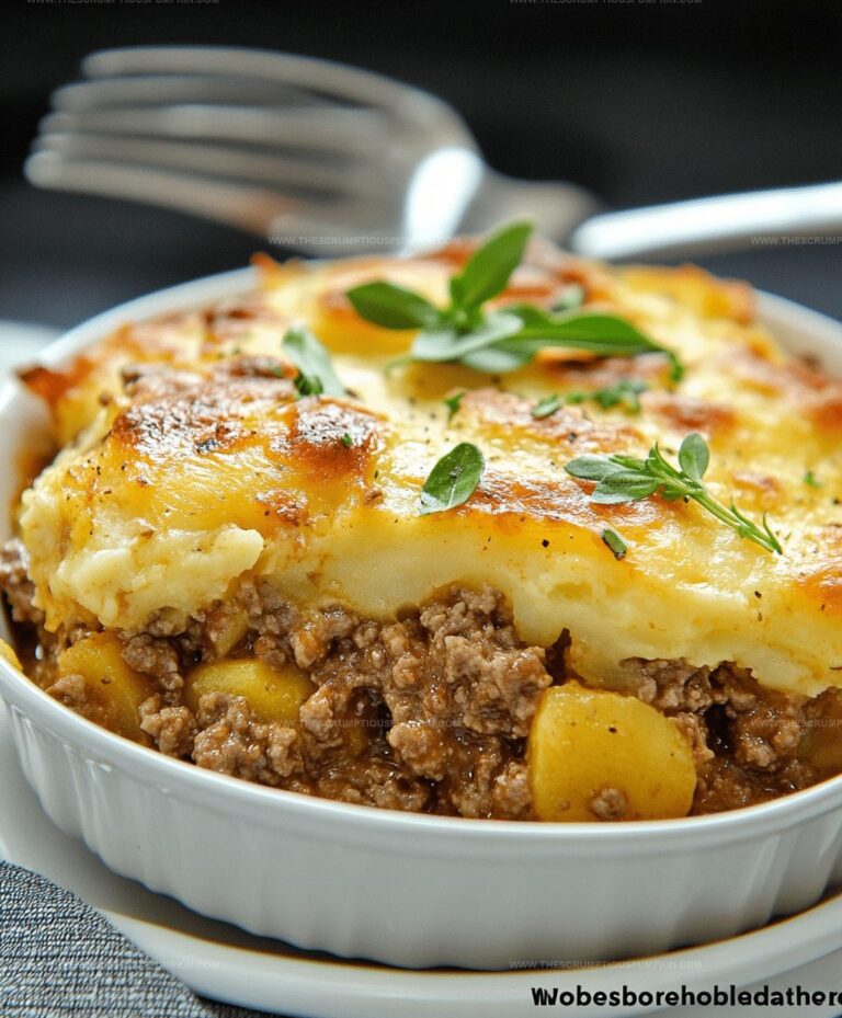 Ground Beef Casserole With Potatoes Recipe
