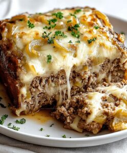 French Onion Meatloaf Recipe
