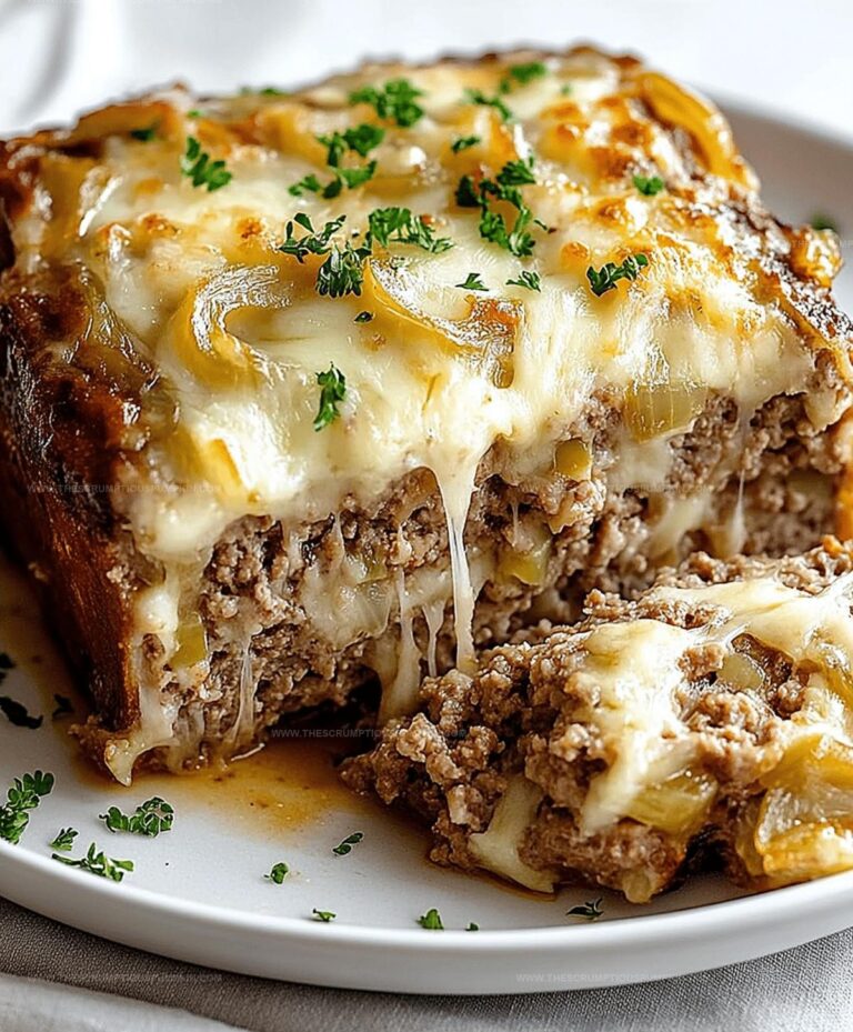 French Onion Meatloaf Recipe