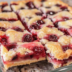 Cherry Pie Bars Recipe