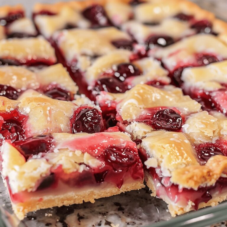Cherry Pie Bars Recipe