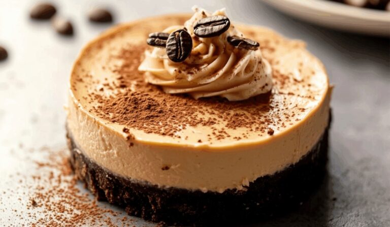 Creamy Coffee Cheesecake Recipe