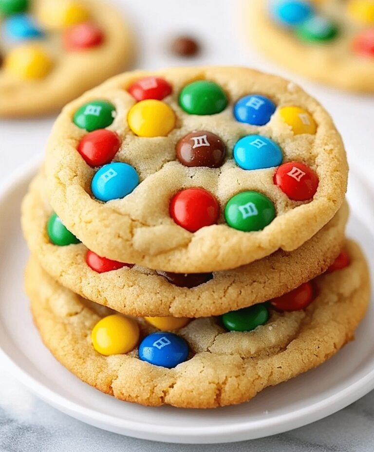 Soft-baked M&m Cookies Recipe
