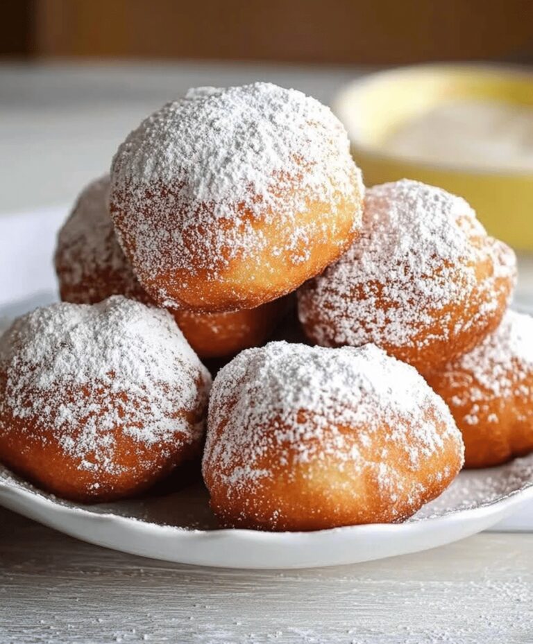 Vanilla French Beignets Recipe