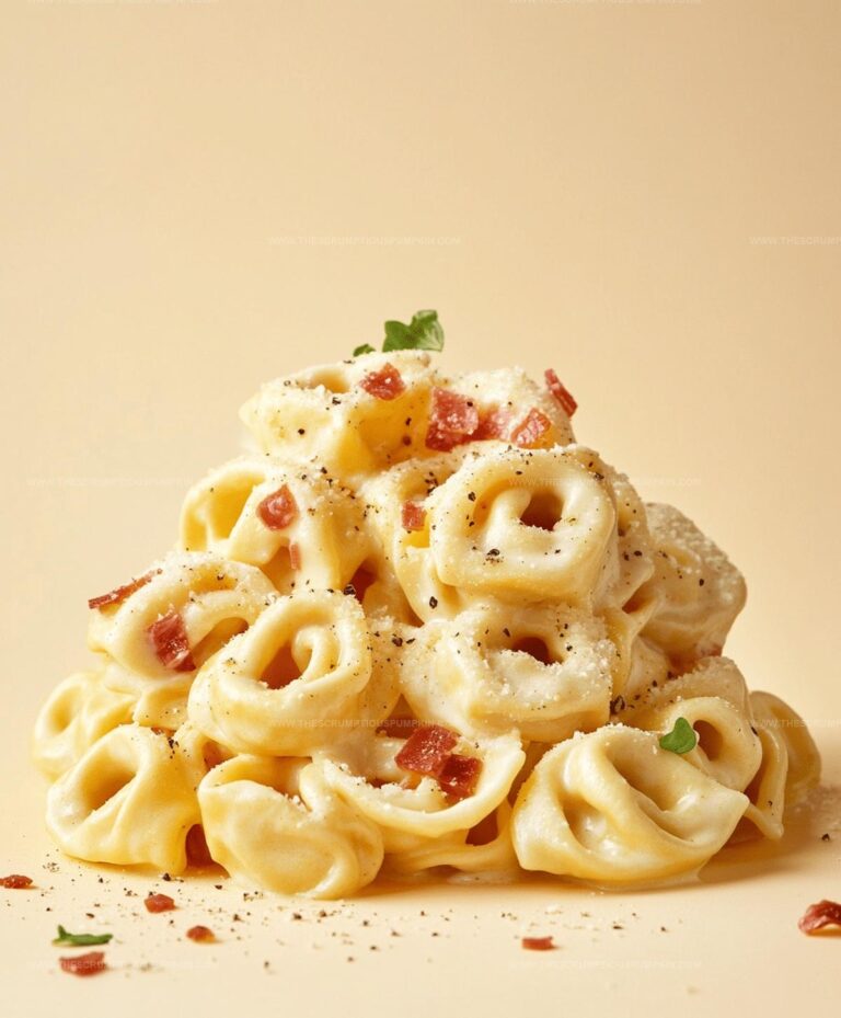 Lush Tortellini Carbonara Recipe
