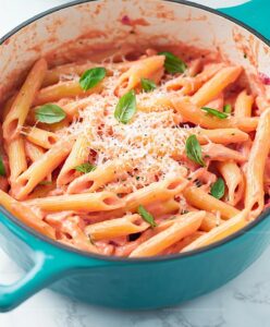 Italian Pink Sauce Rose Pasta Recipe