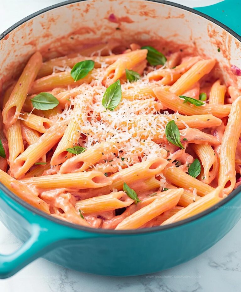 Italian Pink Sauce Rose Pasta Recipe