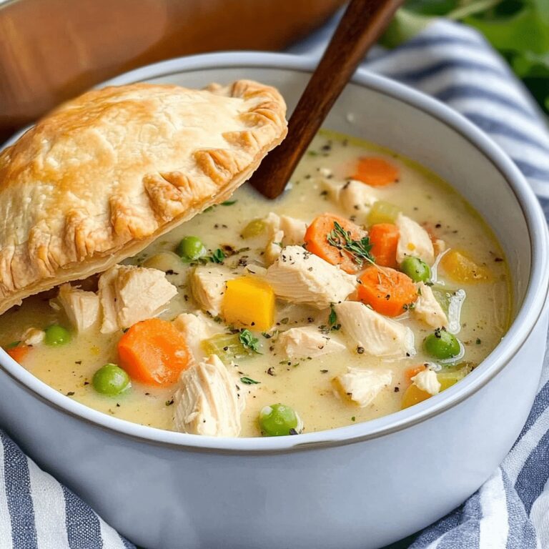 Chicken Pot Pie Soup Recipe