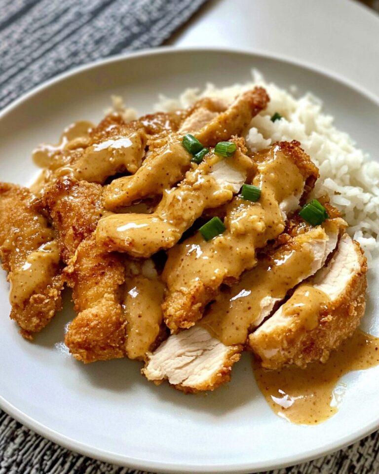 Spicy Chinese Peanut Butter Chicken Recipe