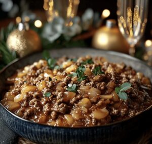 Rustic French Onion Savoury Mince Recipe