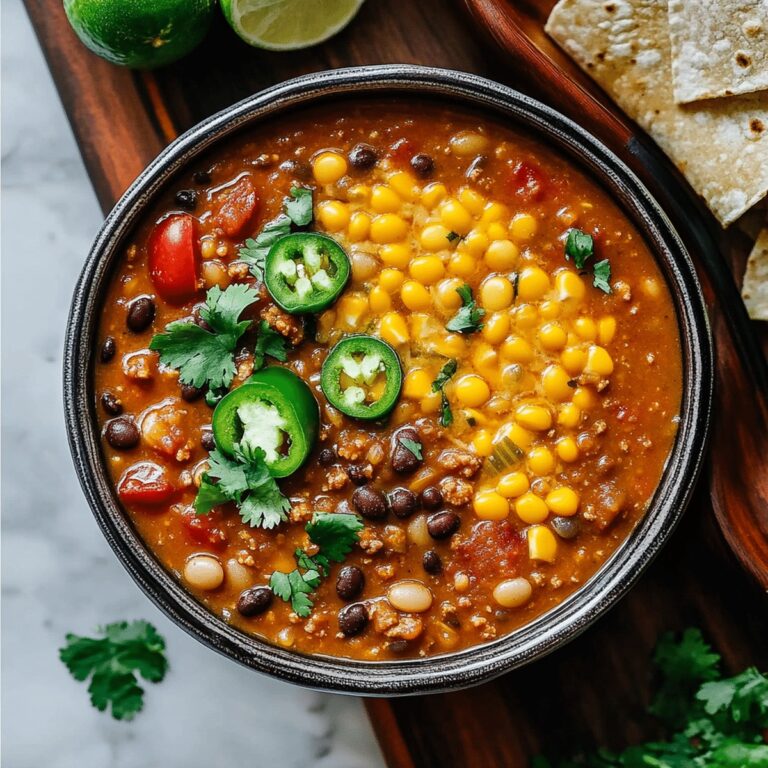 Slow Cooker Lentil Taco Chili Recipe