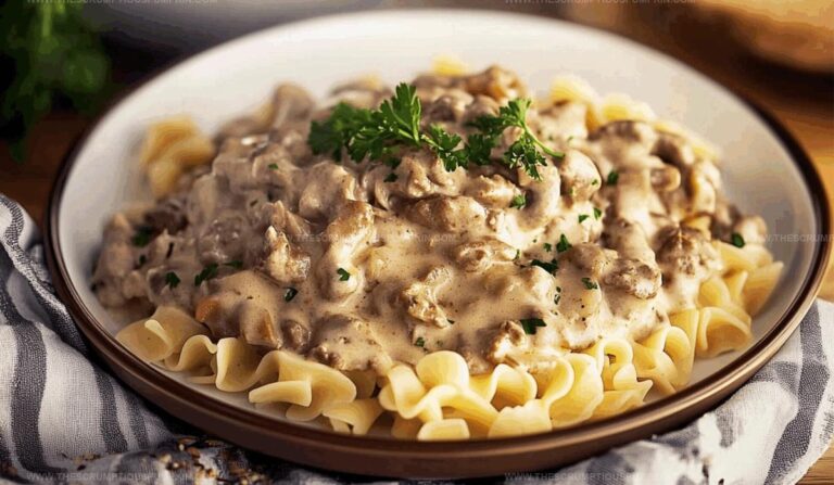 Hamburger Stroganoff Recipe
