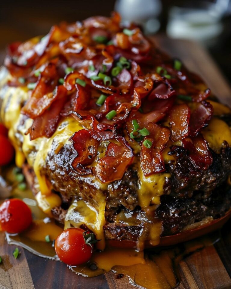 Bacon Cheeseburger Meatloaf Recipe