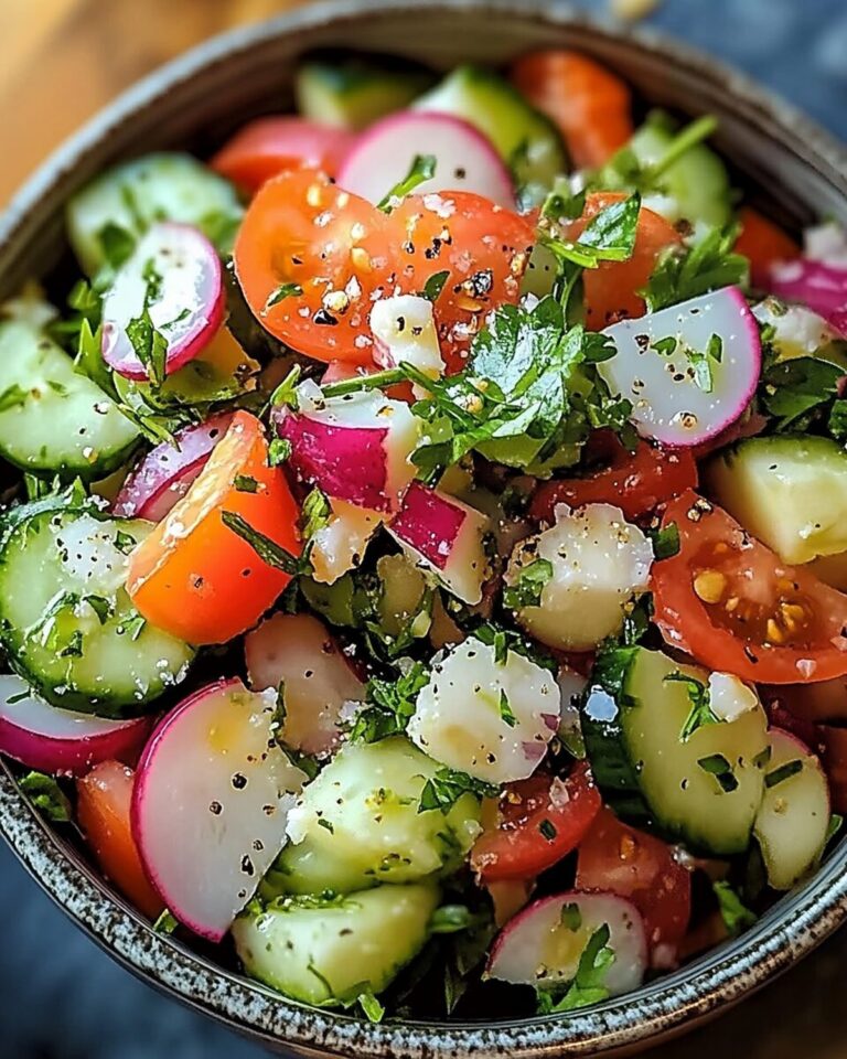 Fresh and Zesty Garden Salad Delight Recipe