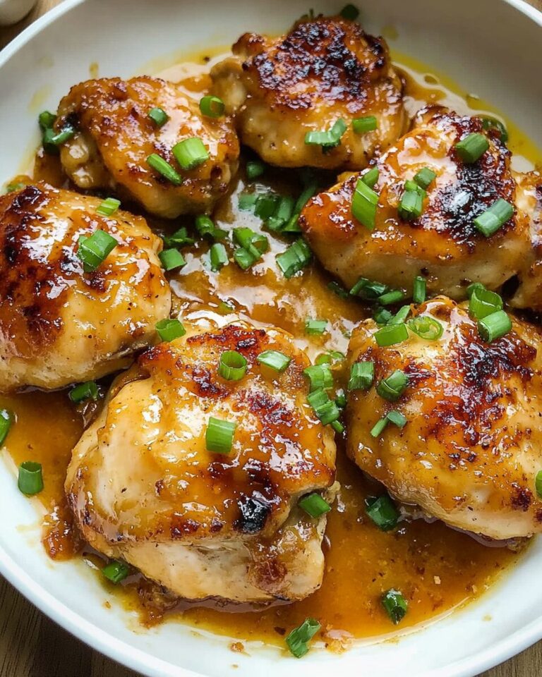 Sizzling Skillet Bang Bang Chicken Thighs Recipe